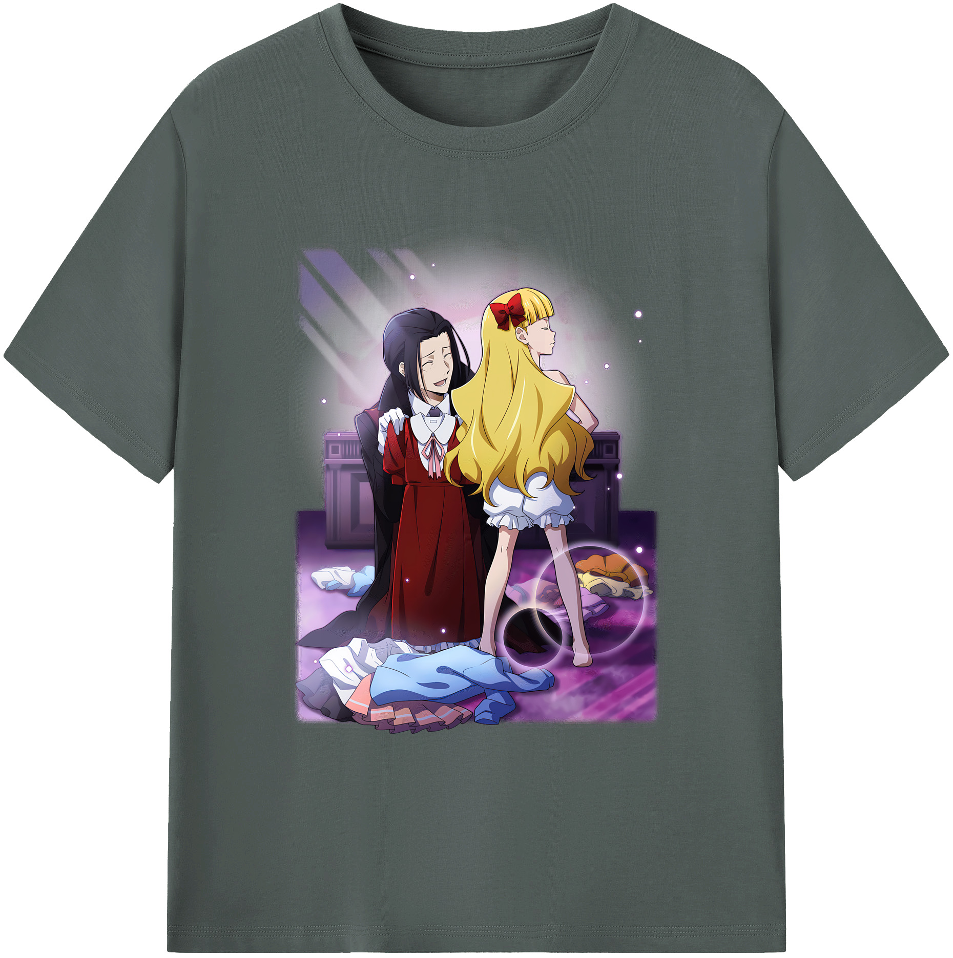 （画像用） 文豪ストレイドッグス Bungo Stray Dogs 綿100％ メンズ半袖Tシャツ｜肌触りやわらか＆通気性